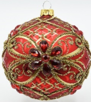 Шар "Графика 23182", серия "ВС", 100 мм., в подарочной упаковке