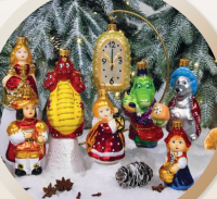 Набор "В гостях у сказки"  в подарочной деревянной упаковке