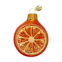 Елочное украшение "Апельсин", в подарочной упаковке, h-6 см