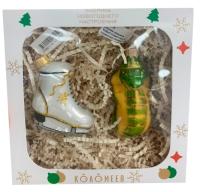 Набор "Новогодний" 9, из 2 фигурок, в подарочной упаковке