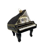Ёлочное украшение "Рояль чёрный", в подарочной упаковке, h- 10 см