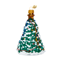 Ёлочное украшение "Ёлка со звездой", в подарочной упаковке