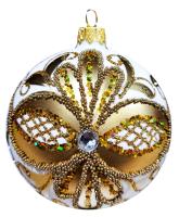 Шар "Графика 23122", серия "ВС", 85 мм., в подарочной упаковке