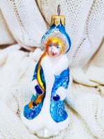 Елочное украшение "Снегурочка",, серия "ВС", в подарочной упаковке, h-10 см