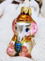 Ёлочное украшение "Слоник",, в подарочной упаковке, h-9см