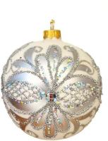 Шар "Графика 2304/1", серия "ВС", 100 мм., в подарочной упаковке