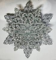 Снежинка Кристал Объемная №3М (мокрое серебро) Снежинка Кристал Объемная №3М (мокрое серебро)