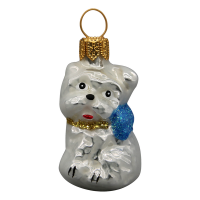 Елочное украшение "Собачка", мини серия "ВС", в подарочной упаковке, h-5