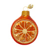 Елочное украшение "Апельсин", в подарочной упаковке, h-6 см